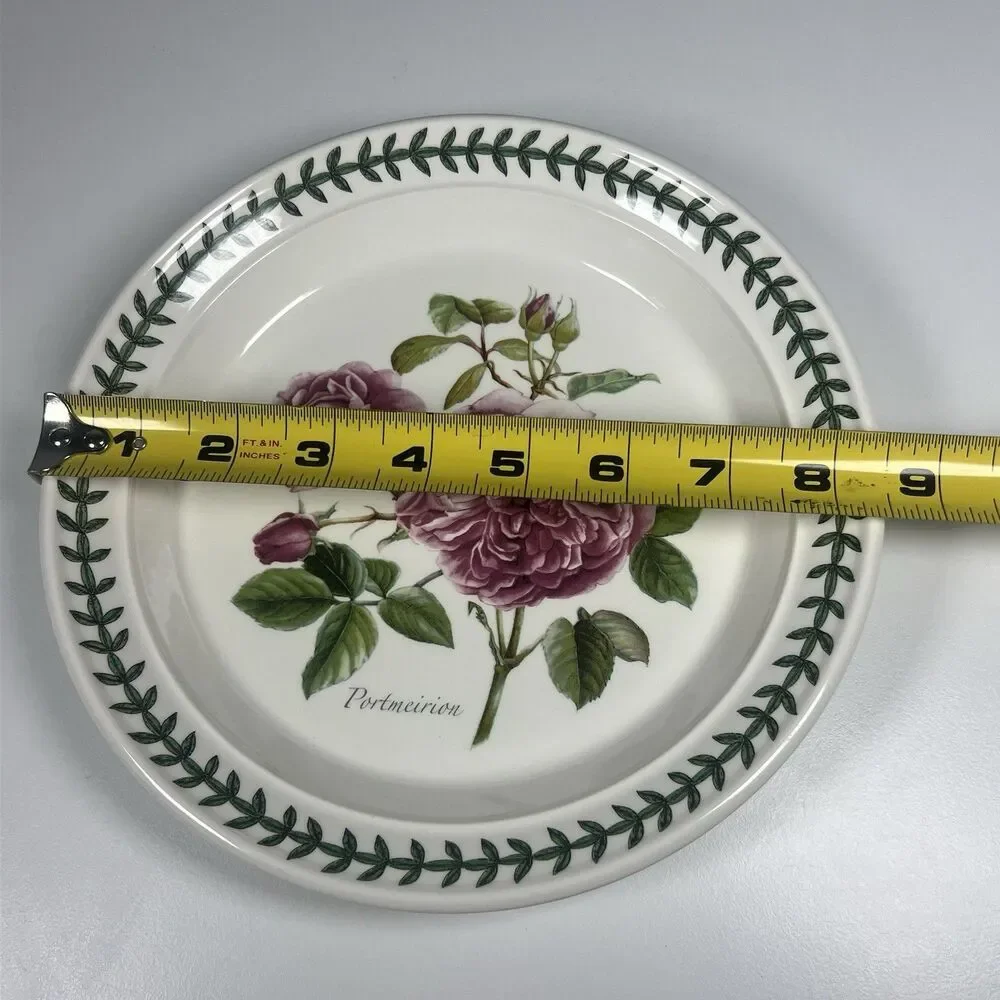 Portmeirion Botanic Roses Garden 8.5 in Salad Plate Portmeirion Rose